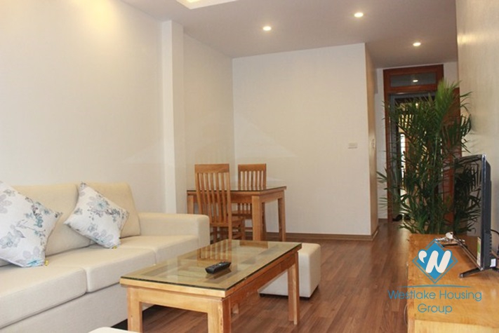 Small and cozy apartment  with outdoor balcony for rent in Cau Giay, Hanoi
